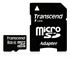 Imagem de MOD  MICRO SD  8GB CL10 C/ADAP TRANSCEND