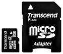 Imagem de MOD  MICRO SD  8GB CL4 C/ADAP TRANSCEND