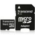 Imagem de MOD  MICRO SD 16GB CL4 C/ADAP TRANSCEND