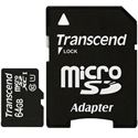 Imagem de MOD  MICRO SD 64GB CL10 HC C/ADAP TRANSC