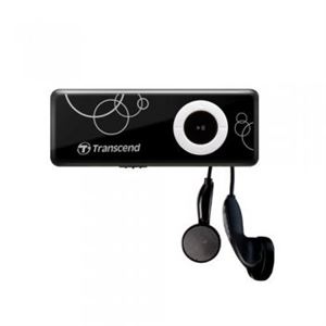 Imagem de MP3 8GB TRANSCEND MP300 BLACK