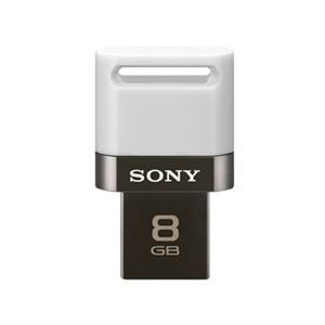 Imagem de PEN DRIVE  8GB SONY C/ MICRO USB BRANCO