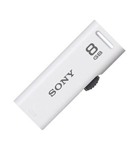 Imagem de PEN DRIVE  8GB SONY CLASSIC R WHITE