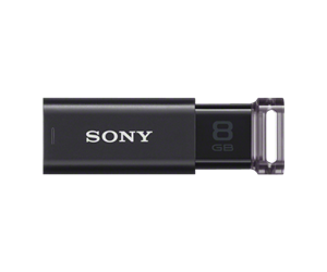 Imagem de PEN DRIVE  8GB SONY MACH Q BLACK