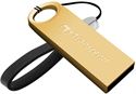 Imagem de PEN DRIVE  8GB TRANSCEND 520G GOLD PLAT