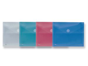 Imagem de BOLSA ENVELOPE TIMEOFFICE  C/VELCRO A4 VERMELHO