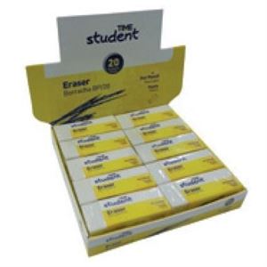 Imagem de BORRACHAS PLASTICA TIMESTUDENT  BP20 CX.20