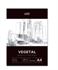 Imagem de BLOCO DE PAPEL VEGETAL A4 25 FLS 90/95 GR