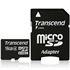 Imagem de MOD  MICRO SD 16GB CL4 C/ADAP TRANSCEND