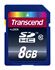 Imagem de MOD  SD CARD  8GB CL10 TRANSCEND
